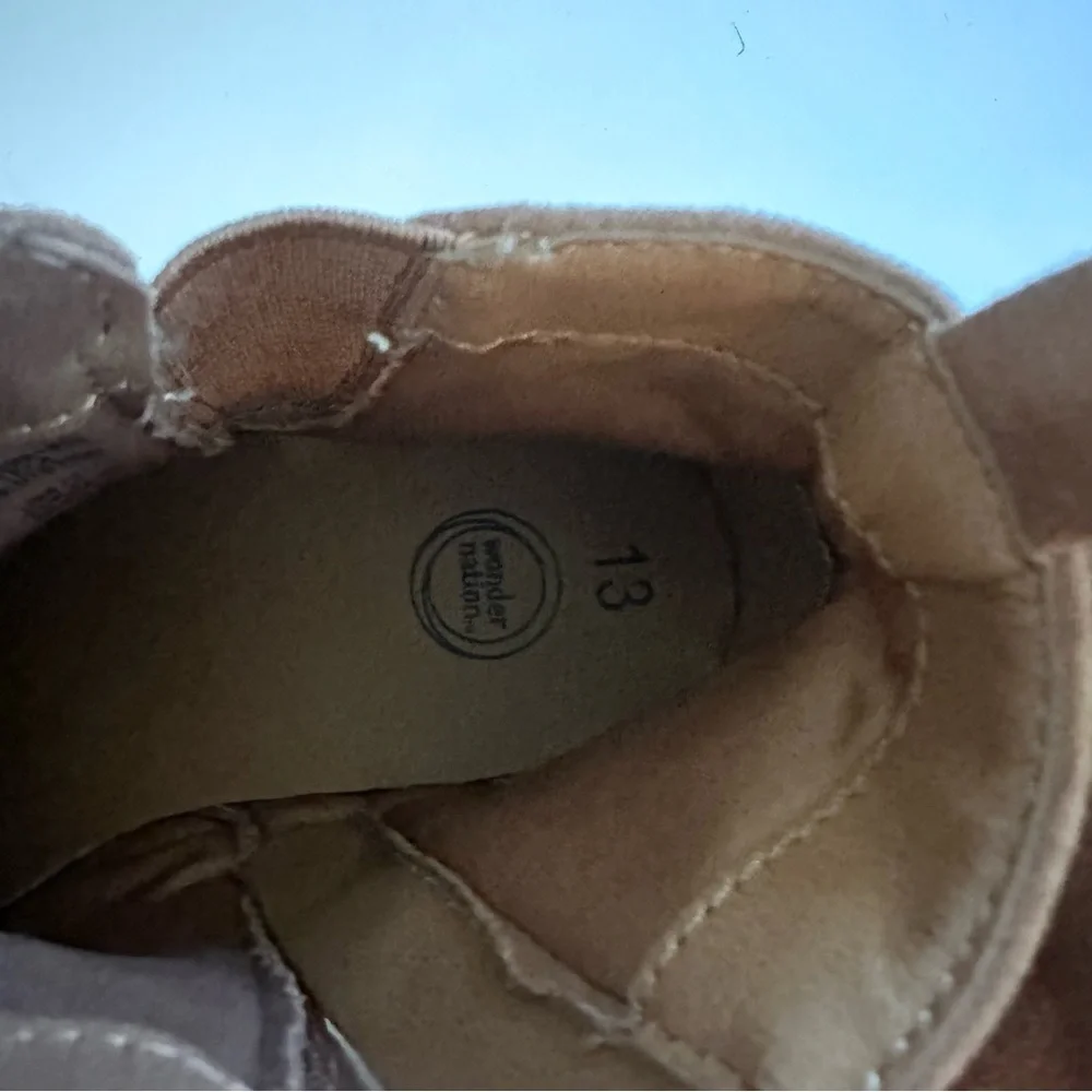 wonder nation tan booties